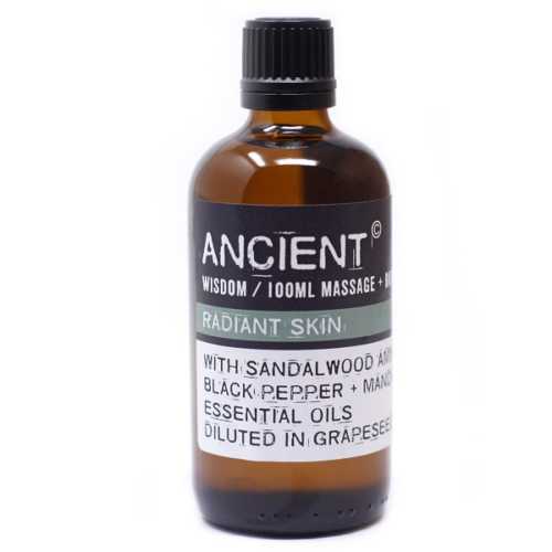 Radiant Skin Sandalwood Glow Massage Oil 100ml