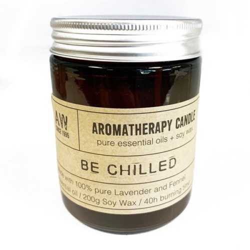 Aromatherapy Soy Wax Candle – Be Chilled