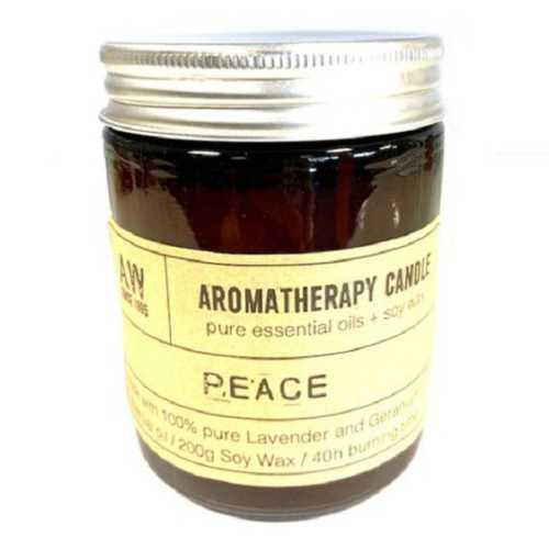 Aromatherapy Soy Wax Candle – Peace
