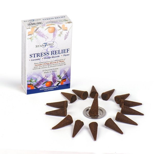 Stamford Premium Incense Cones - Stress Relief
