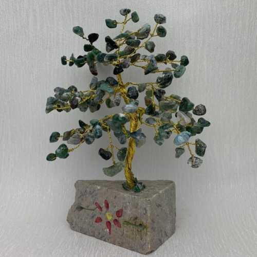 Natural Gemstone Tree Moss Agate 160 Stones