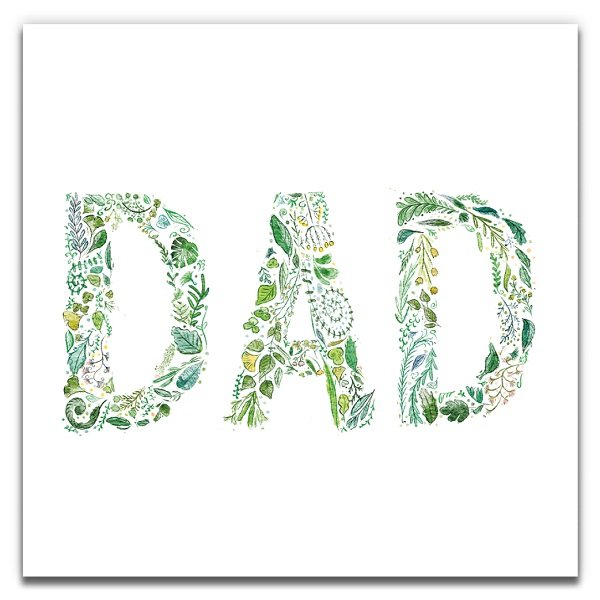 Green Dad - Eco-Friendly Birthday Card