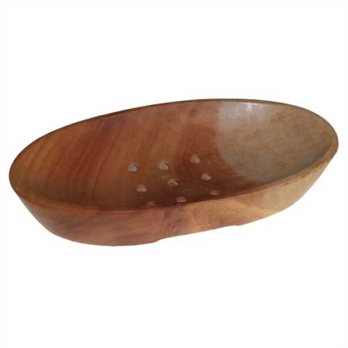 Mahogany Soap Dish – Oval