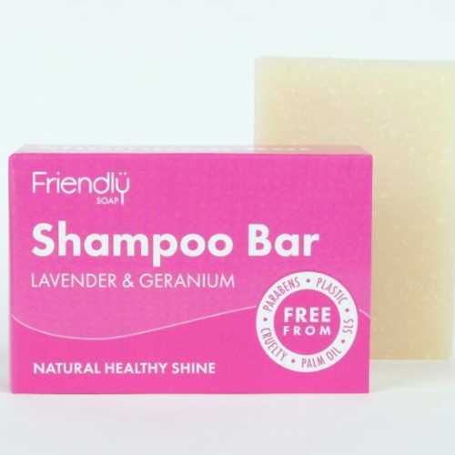 Friendly Soap Shampoo Bar Lavender & Geranium