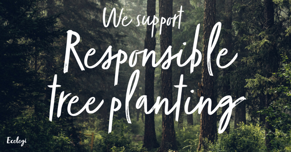 Ecologi responsible tree planting
