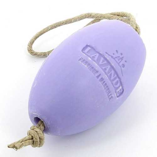 Marseille Soap Lavender with Cord - 240g