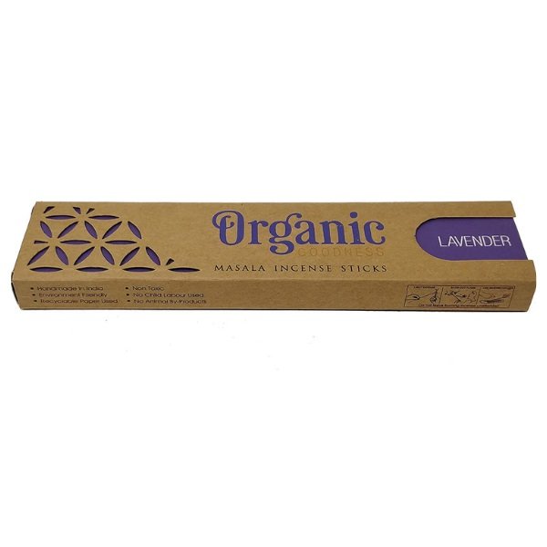 Organic Goodness Incense Sticks - Lavender