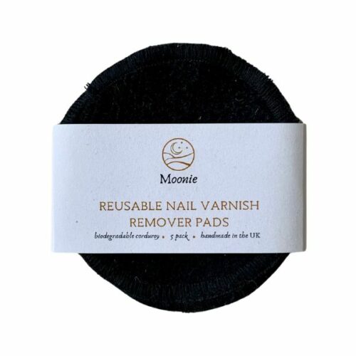 Moonie Reusable Nail Varnish Remover Pads - 5pk eco product