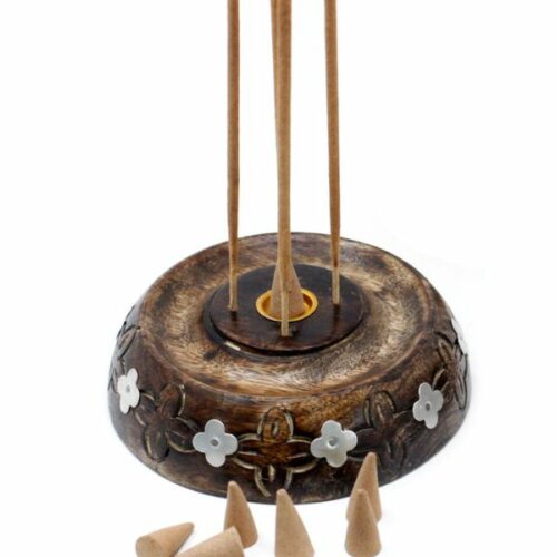 Incense Holder for Sticks and Cones 1