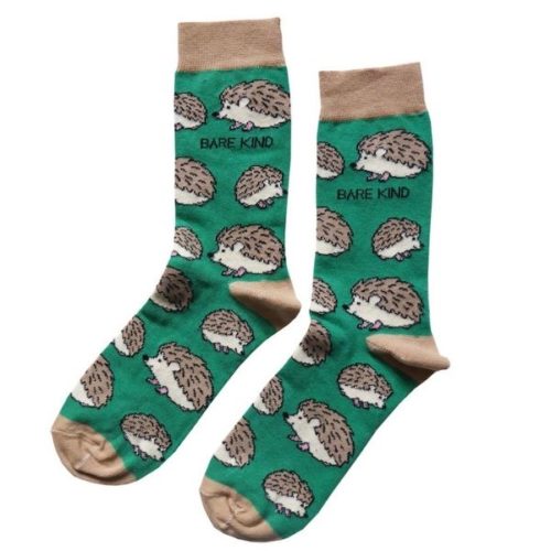Bare Kind Save the Hedgehogs Bamboo Socks – Adult 7-11