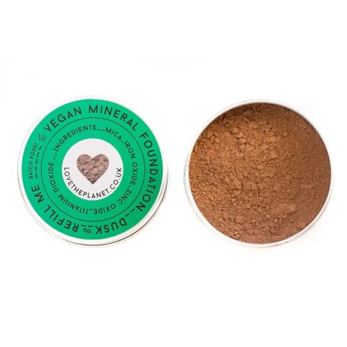 Love The Planet Vegan Mineral Foundation Tin – Dusk