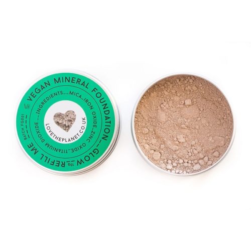Love The Planet Vegan Mineral Foundation Tin – Glow