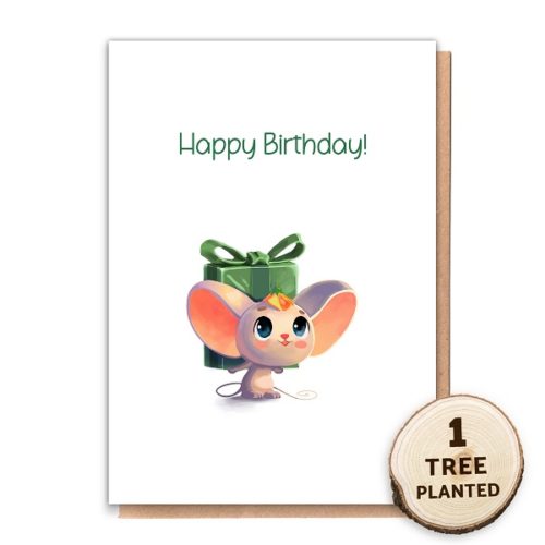 Birthday Quin – Eco-Friendly Birthday Card