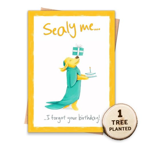 Sealy Me – Eco-Friendly Greeting Card