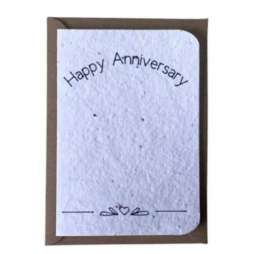 Happy Anniversary - Seed Paper eco Card