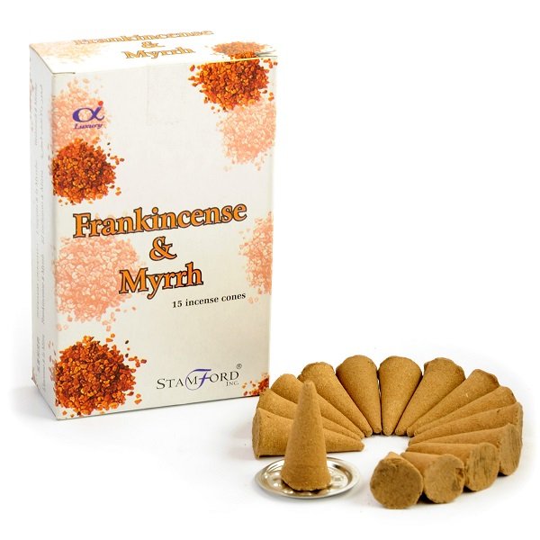 Stamford Incense Cones - Frankincense + Myrrh