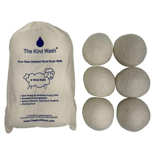 The Kind Wash Wool Dryer Balls 6 pack