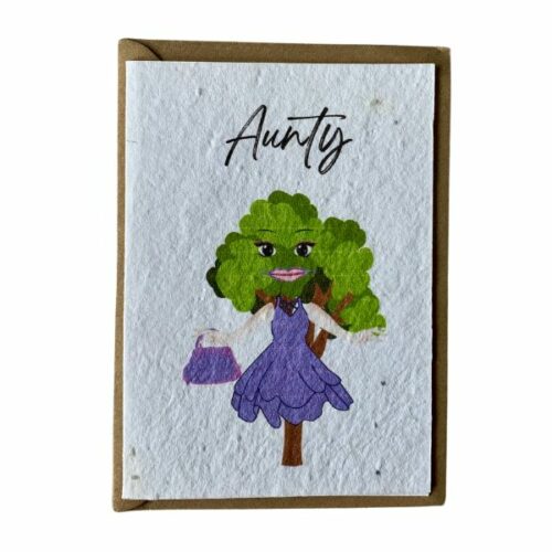 Tree Aunty Seed Paper Card