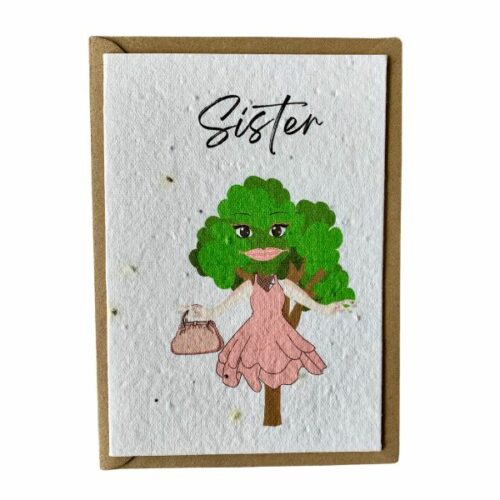 Tree Sister Seed Paper Card