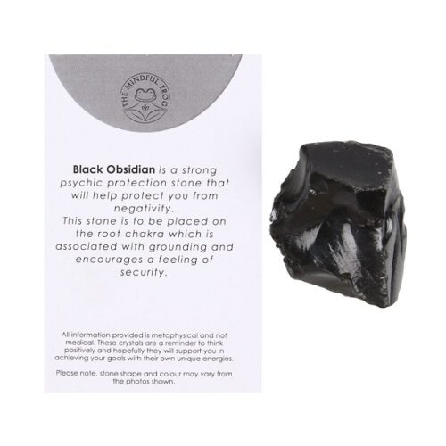 Black Obsidian Rough Crystal