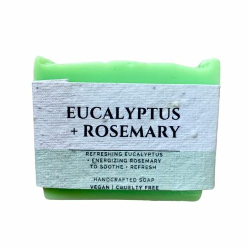 Eucalyptus and Rosemary Handcrafted Soap Bar