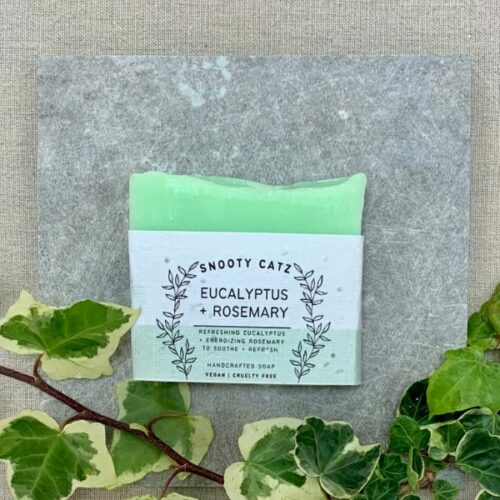 Eucalyptus and Rosemary Handcrafted Soap Bar