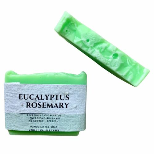 Eucalyptus and Rosemary Handcrafted Soap Bar