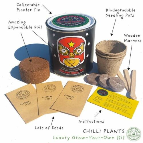Red Hot Chilli Pot Grow Your Own Plant Kit