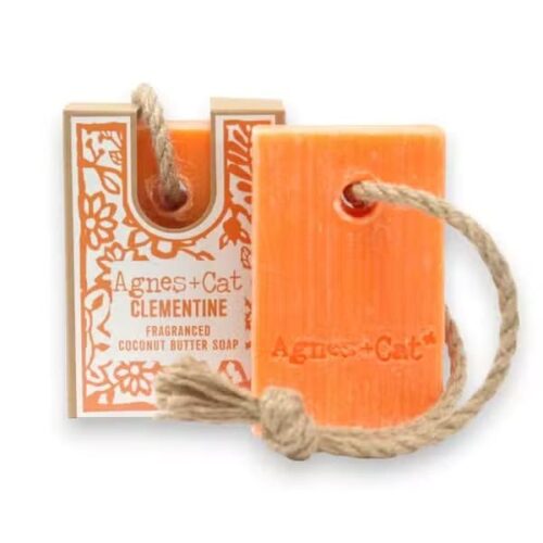 Agnes + Cat Soap On A Rope – Clementine