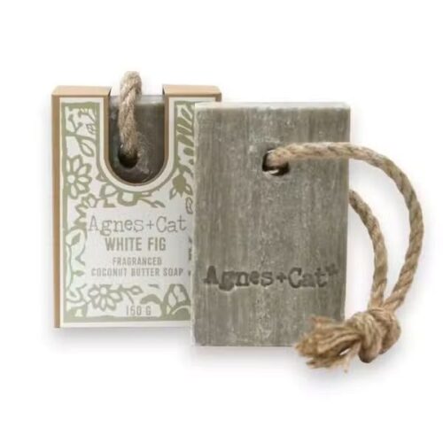 Agnes + Cat Soap On A Rope – White Fig