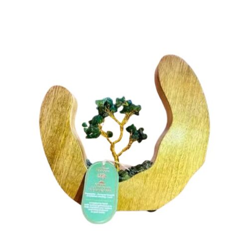 Gemstone Tree Garden Mango Wood – Green Aventurine